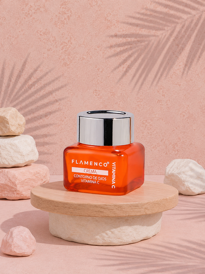 Kit Facial Vitamina C Flamenco | Luminosidad y Tono Uniforme