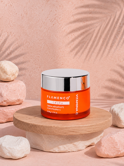 Kit Facial Vitamina C Flamenco | Luminosidad y Tono Uniforme