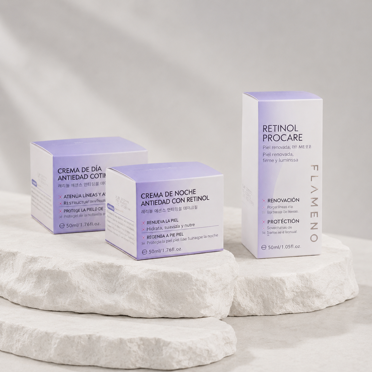 Kit Retinol ProCare Flamenco | Renovación Antiedad Avanzada