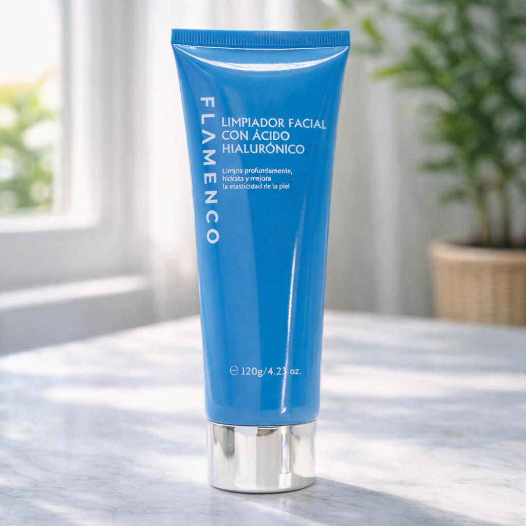 Kit Facial Ácido Hialurónico Flamenco | Hidratación Profunda y Luminosidad