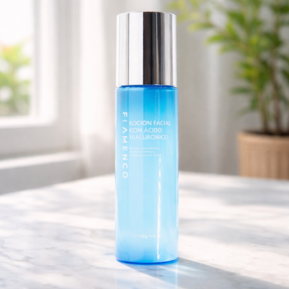 Kit Facial Ácido Hialurónico Flamenco | Hidratación Profunda y Luminosidad